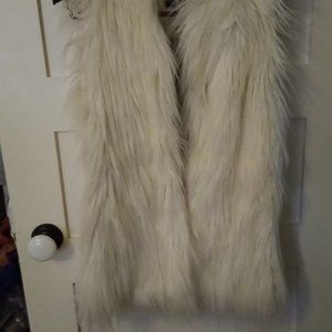 Topshop Faux Fur Vest